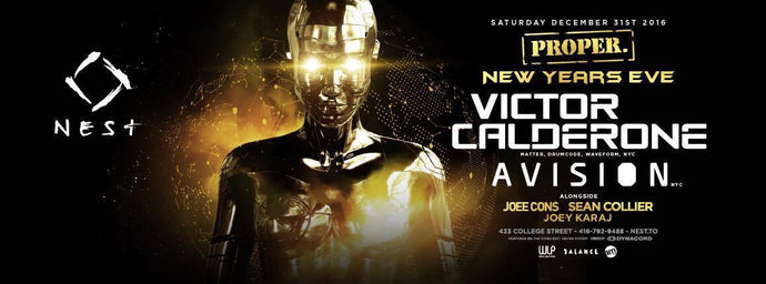 [PREVIEW] A PROPER TORONTO NEW YEAR'S EVE WITH VICTOR CALDERONE